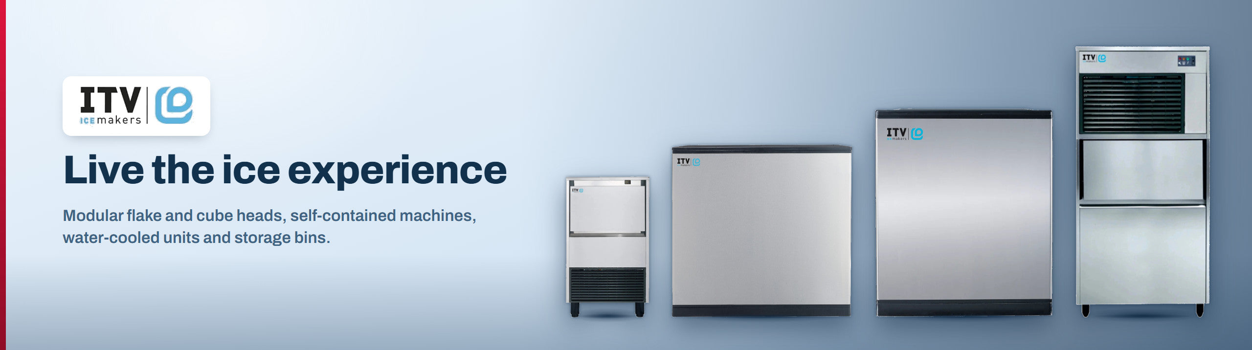 ITV commercial ice makers at A3 Equipment