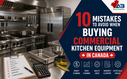 10 Mistakes to Avoid When Buying Commercial Kitchen Equipment in Canada