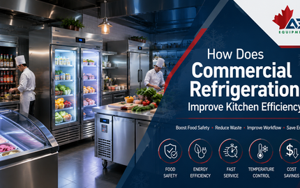 How Does Commercial Refrigeration Improve Kitchen Efficiency