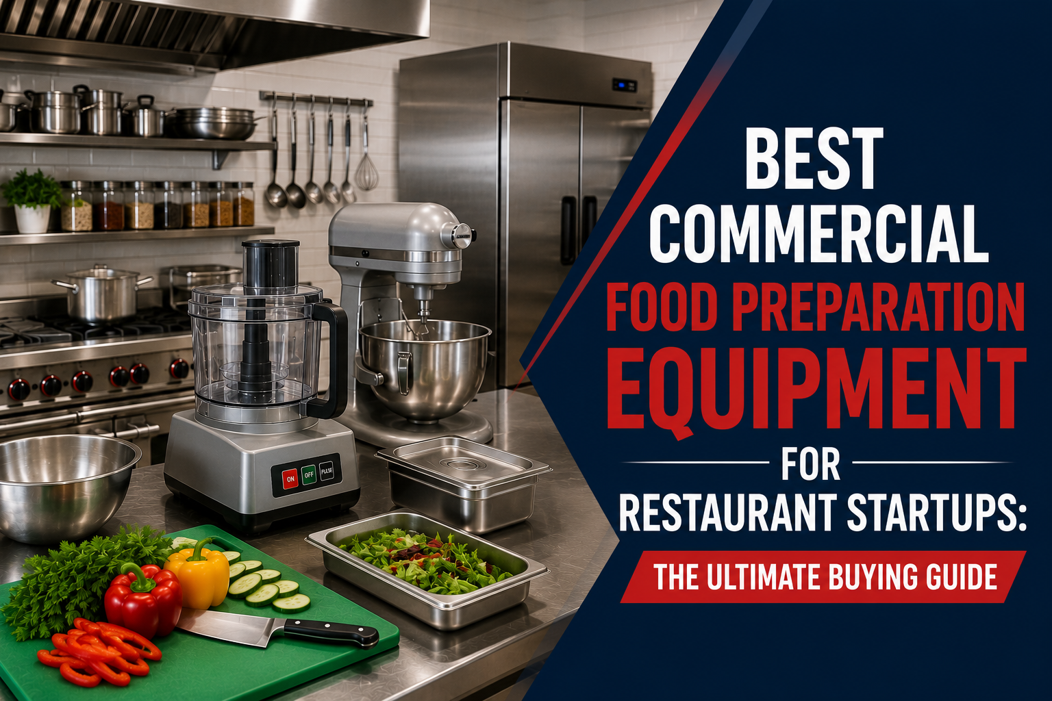 Best Commercial Food Preparation Equipment for Restaurant Startups: The Ultimate Buying Guide