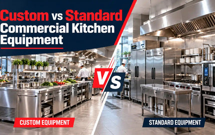Custom vs Standard Commercial Kitchen Equipment: Which Is Better?