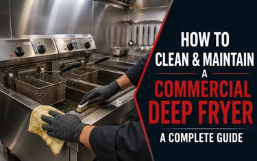 How to Clean & Maintain a Commercial Deep Fryer: A Complete Guide