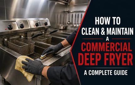 How to Clean & Maintain a Commercial Deep Fryer: A Complete Guide