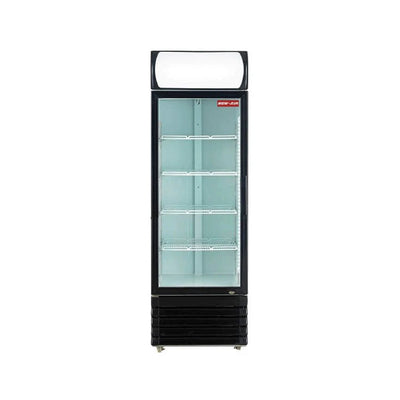 Glass Door Cooler With Canopy