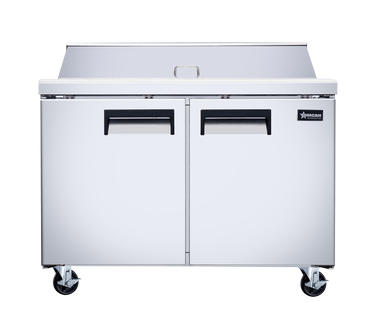 Omcan PT-CN-1194-H 47" 2 Door Mega Top Refrigerator