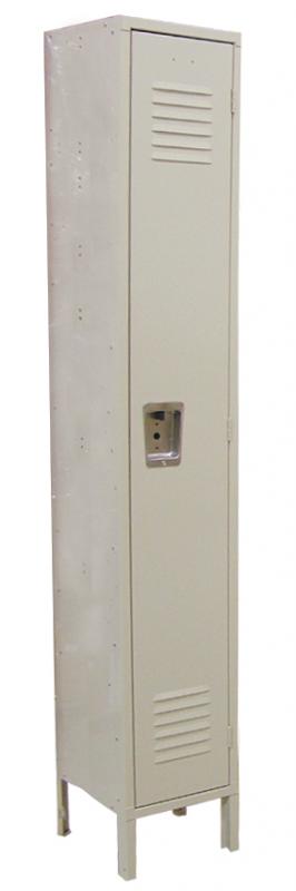 Omcan 13124 18" Deep 1 Door Steel Locker