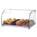 Omcan 44370 1 Tray Curved Glass Bakery Display Case With Rear Door