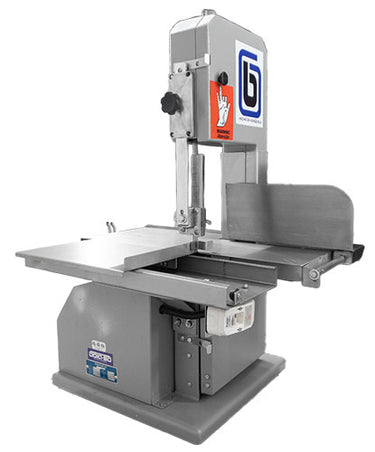 Omcan BS-VE-1981-E 7.75" x 7.5" Tabletop Vertical Band Saw with 78" Blade