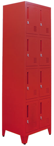 Omcan 48882 18" Deep 8 Door Steel Locker