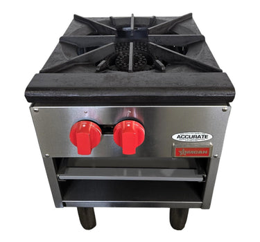 Omcan TH-RB1 Single Gas Stock Pot Range - Natural Gas