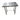 EFI 36 x 24 Stainless Steel Work Table