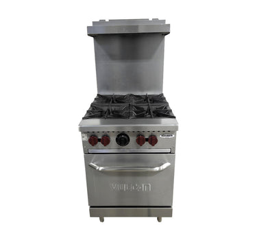 Vulcan SX-24 4 Burner Range with Standard Oven - Natural Gas