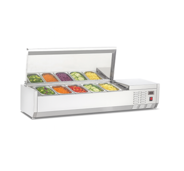 New Air NCSD-48-SL Refrigerated Countertop Salad Table