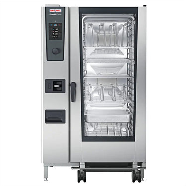 Rational iCombi Classic Single 6-Half Size Liquid Propane Combi Oven with ClimaPlus Technology - 120V