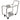 Omcan Solid Top Welded Stainless Steel Stock Cart