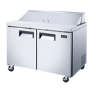 Omcan PT-CN-1194-H 47" 2 Door Mega Top Refrigerator
