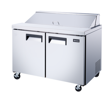 Omcan PT-CN-1194-H 47" 2 Door Mega Top Refrigerator