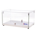 Omcan 44371 1 Tray Square Glass Bakery Display Case With Rear Door