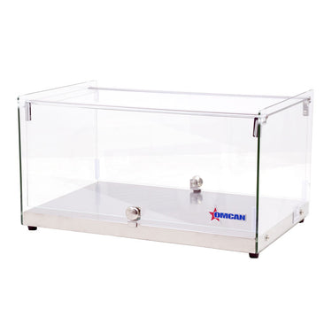 Omcan 44371 1 Tray Square Glass Bakery Display Case With Rear Door