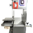 Omcan BS-VE-1981-E 7.75" x 7.5" Tabletop Vertical Band Saw with 78" Blade
