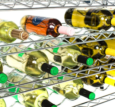 THORINIX TCWS-1436 36" CHROME WINE SHELVES