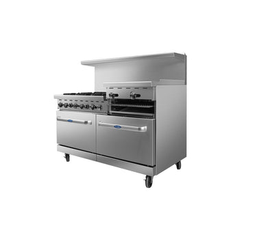 Cook Rite AGR-6B-24RGB – 60″ Range with Raised Griddle / Broiler