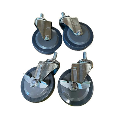 Atosa CSTEA-2-016 Caster Set, 5" H, 1-1/2" Expanding Stem Caster Kit (Set of 4)