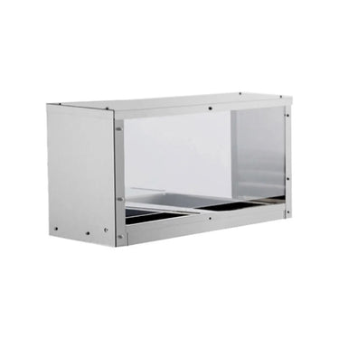 Atosa MROS-3ST Overshelf/Sneezeguard for 3-Well Steam Table