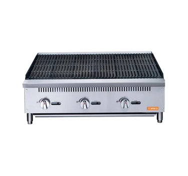 Brika BRB-36 36" Propane Gas Radiant Charbroiler