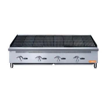 Brika BRB-48 48" Natural Gas Radiant Charbroiler