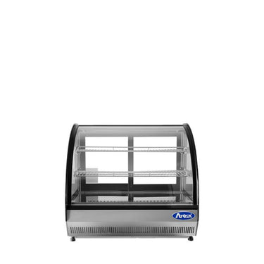Atosa CRDC-35 — Countertop Refrigerated Curved Display Case (3.5 cu ft)
