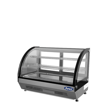 Atosa CRDC-46 — Countertop Refrigerated Curved Display Case (4.6 cu ft)