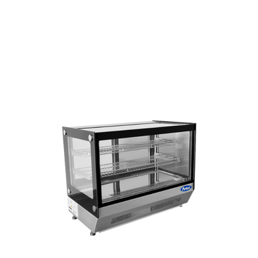 Atosa CRDS-42 — Countertop Refrigerated Square Display Case (4.2 cu ft)