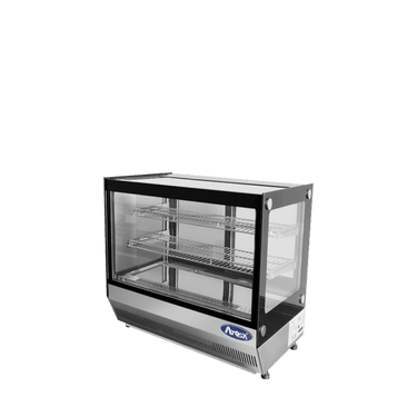 Atosa CRDS-42 — Countertop Refrigerated Square Display Case (4.2 cu ft)
