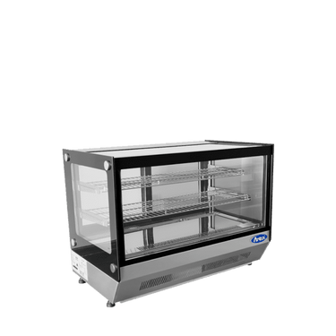 Atosa CRDS-56 — Countertop Refrigerated Square Display Case (5.6 cu ft)