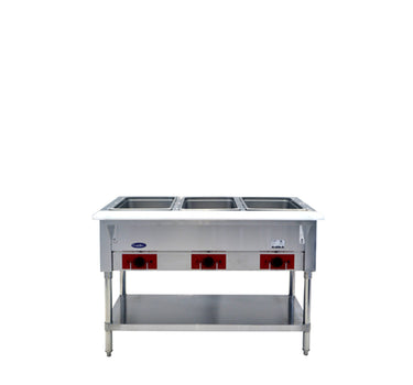 Cook Rite CSTEA-3C — 3 Open Well Electric Steam Table