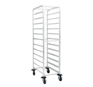 Thorinox DRACK-1218ALUWB 11 PAN; 18" WIDE ALUMINUM RACK WITH MID