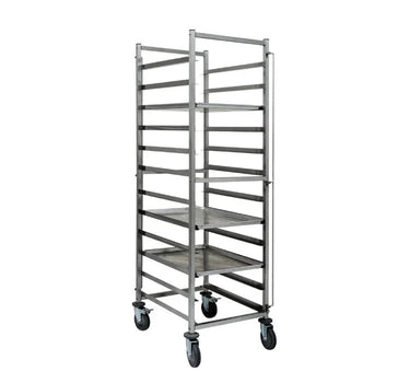 Thoriinox DRACK-1218-SS 11 PAN; 18" WIDE STAINLESS STEEL RACK