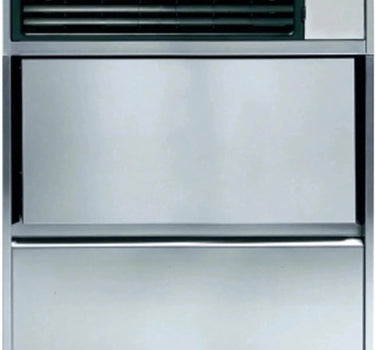 ITV Ice Makers - IQ 300C Modular Granular/Flaker Water-Cooled Ice Machine With Built-in Bin - IQ 300 C W