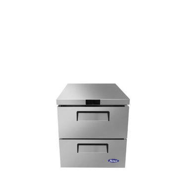 Atosa MGF8415GR — 27″ Two-Drawer Undercounter Refrigerator