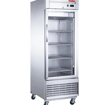 New Air NSGF-28-H28″ Stainless Steel Glass Door Freezer Reach-In