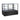 New Air NDC-59-SG 60″ Square Glass Floor Refrigerated Display Case