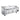 New Air NPT-092-PI 92″ 3 Door Pizza Prep Refrigerator