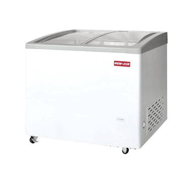 New Air 61" Curved Glass Ice Cream Freezers - NIF-61-CG