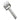 Winco Rd-2 Dough Roller Docker, 2" Head, Stainless Steel Handle