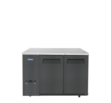 Atosa SBB48GRAUS2 — 48″ Black Shallow Depth Back Bar Cooler
