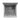 Thorinox TSS-1821-0 18" x 21" Corner Drain One Compartment Sink With No Drain Board
