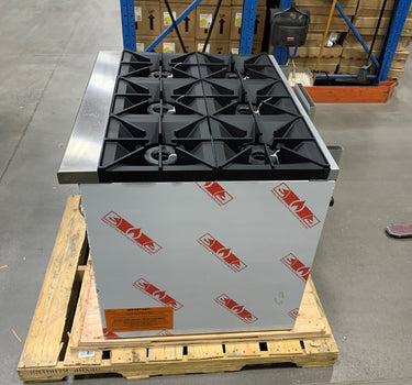 Vulcan SX36-6BN Six Open Burner Range