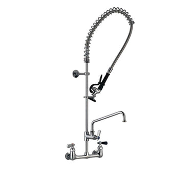 Thorinox WM-200-S8 Wall mount pre-rinse unit with 55″ hose, 8″ swivel spout