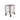 Winco ALRK-15 15 Pan Counter Height Bun Pan Rack